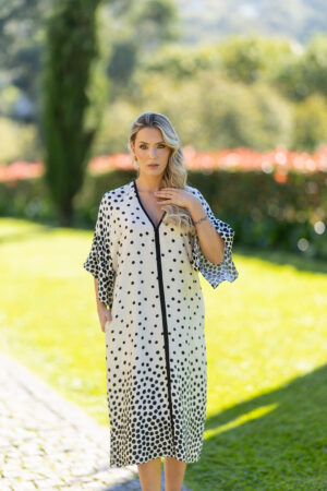 Alternative view of Vestido Manga Morcego
