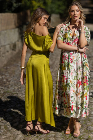 Alternative view of Vestido Camiseiro Estampado