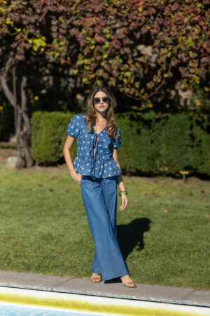 Alternative view of Blusa Tencel Denim