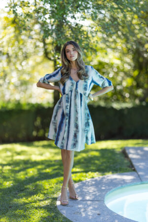 Vestido Curto Estampado