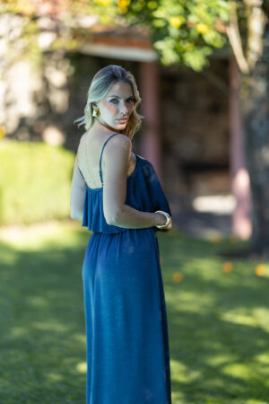 Alternative view of Vestido Frente Sobreposta